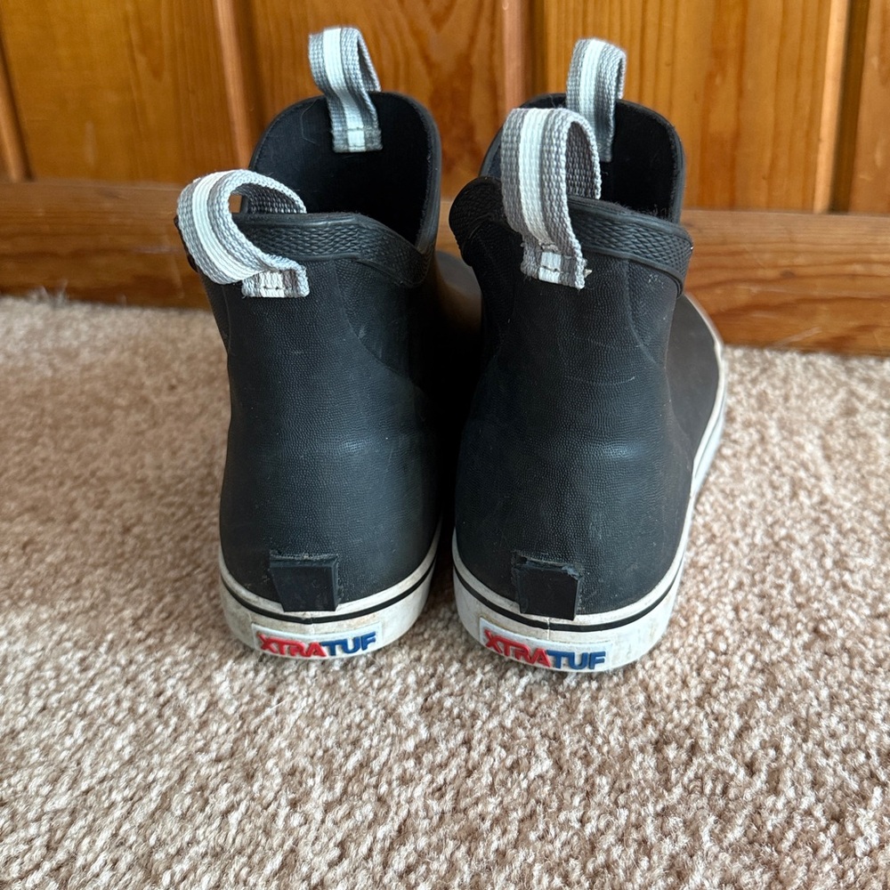 Uxtratuf Kids Black Slip-On Shoe Size US 5 fishing outdoor boots rain boots - Picture 5 of 6